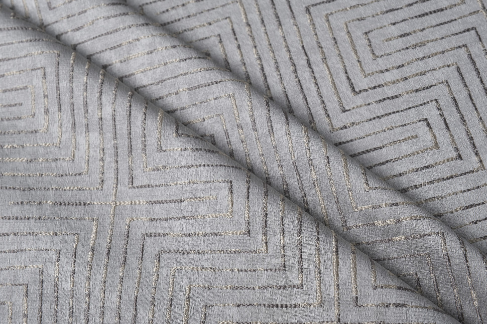 Ткань портьерная GLOSS серая