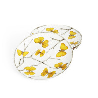 Набор тарелок Michael Aram "Butterfly Ginkgo", 4 предмета, 15 см