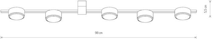 Потолочная люстра Pills 8271 Nowodvorski