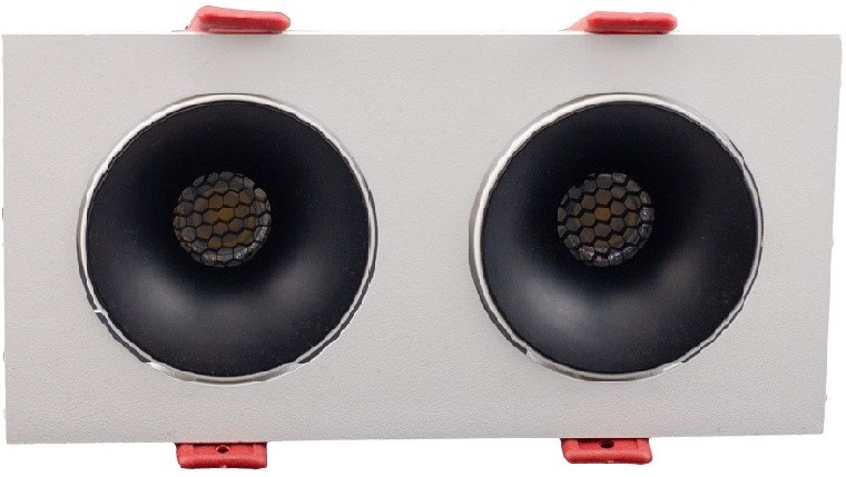 Точечный светильник  AM480-2 BK+WH 15,4W AM Group