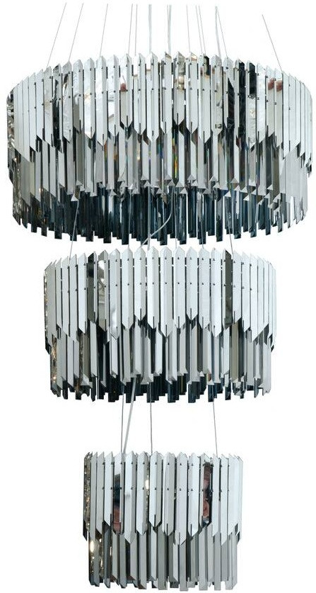 Подвесная люстра ROBERTO CAVALLI ROBERTO CAVALLI L800+600+400 CH AM Group