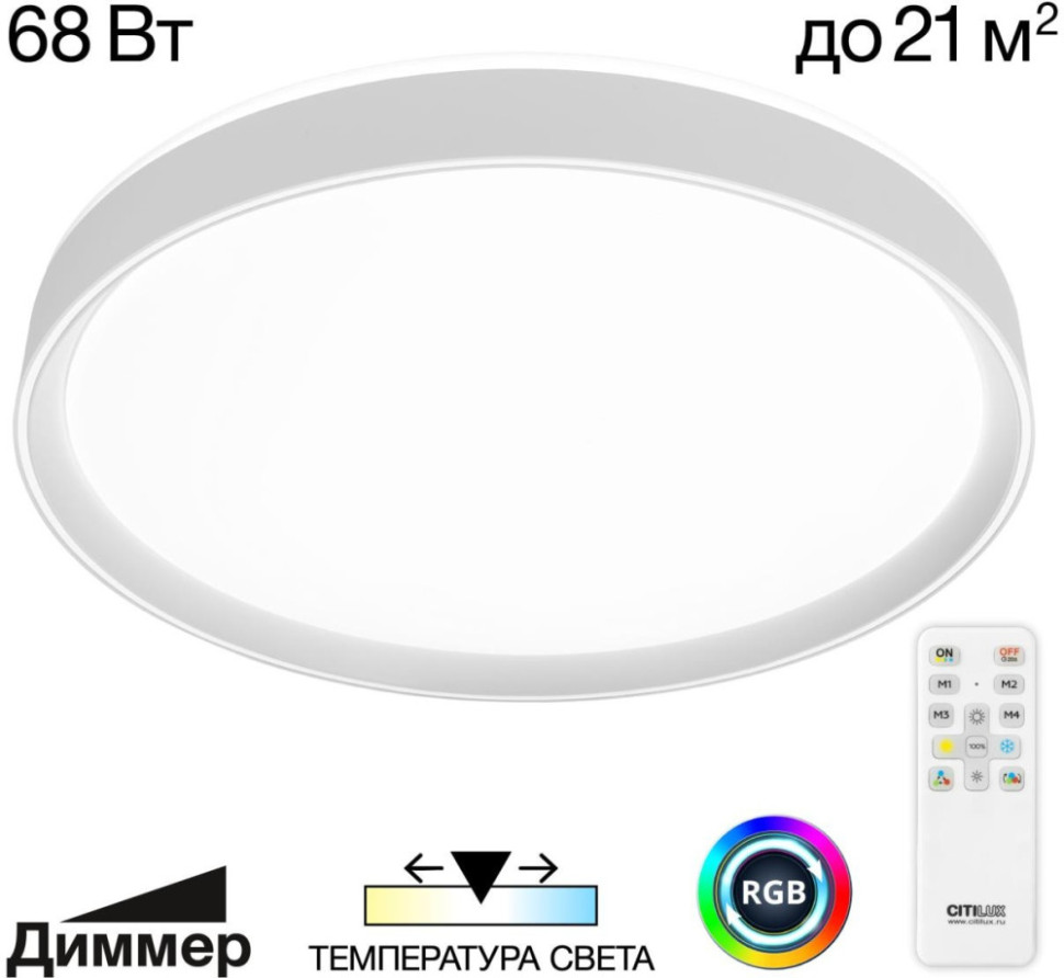 Потолочный светильник Boss CL751450G Citilux