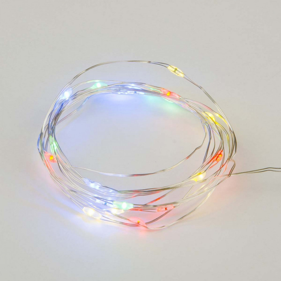 Гирлянда ULD-S0200-020/DTB/3AA/RC RGB IP20 DEW Uniel