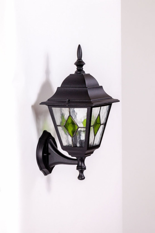 Настенный фонарь уличный QUADRO lead GLASS 79901MlgG Bl Oasis Light