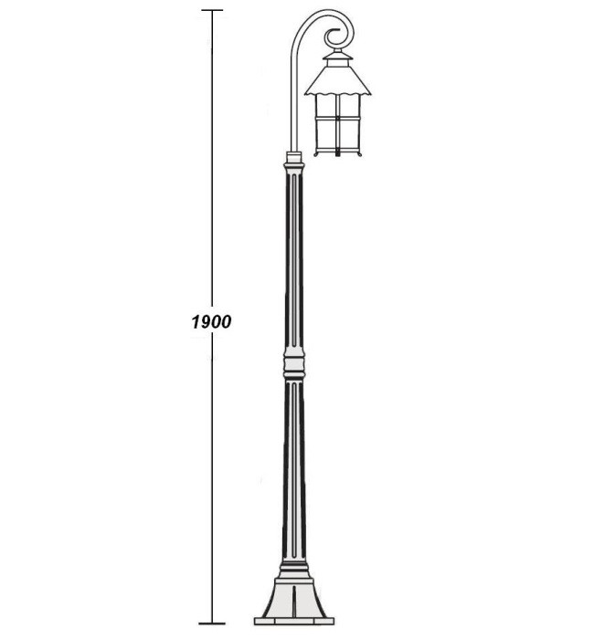 Наземный фонарь  81508/18 Gb Oasis Light