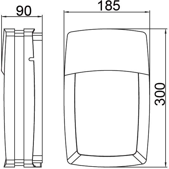 Настенный светильник уличный SIDNEY 3383 Gr Oasis Light