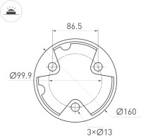 Наземный светильник GUIDE 047690 Arlight Наземный светильник GUIDE 047690 Arlight