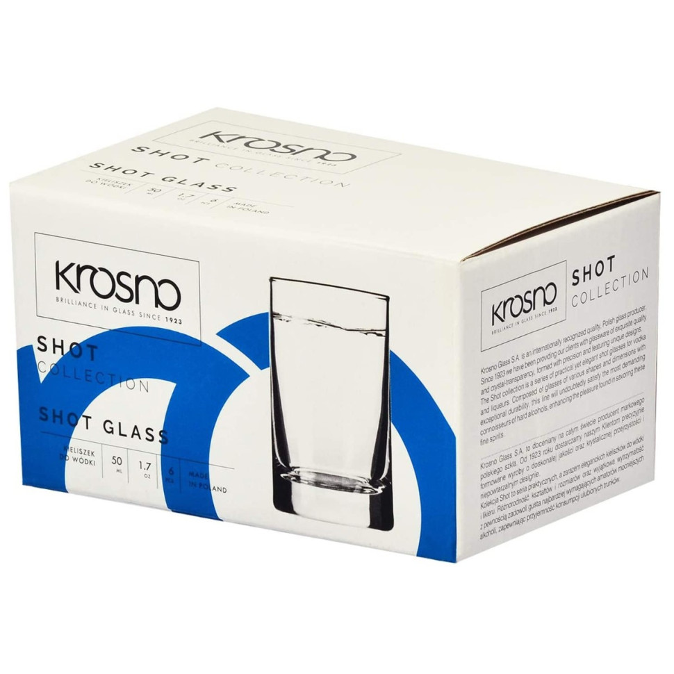 Набор стаканов 50мл.6шт."Shot"