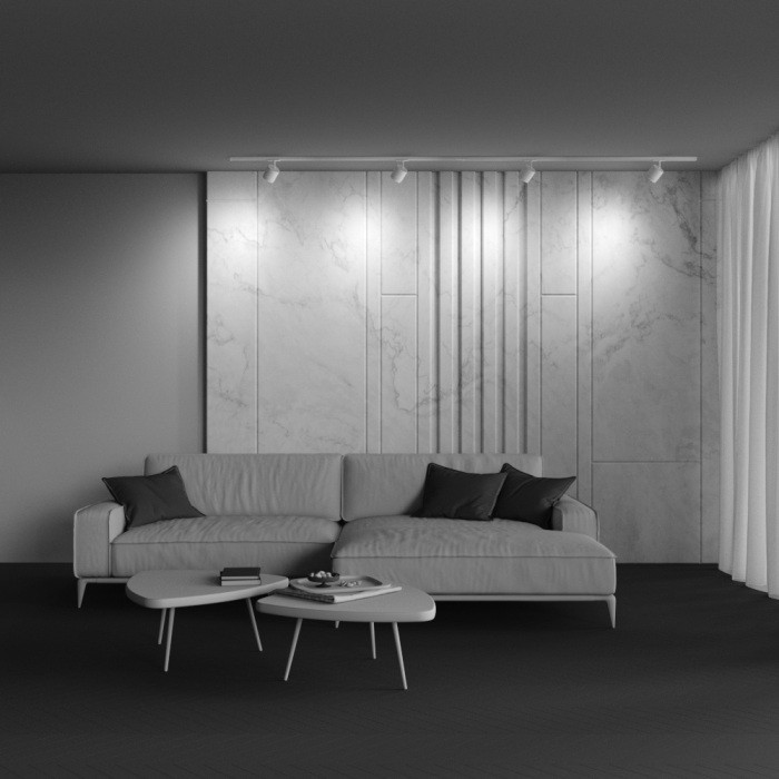 Трековый светильник Polar TR088-1-GX53-W Maytoni