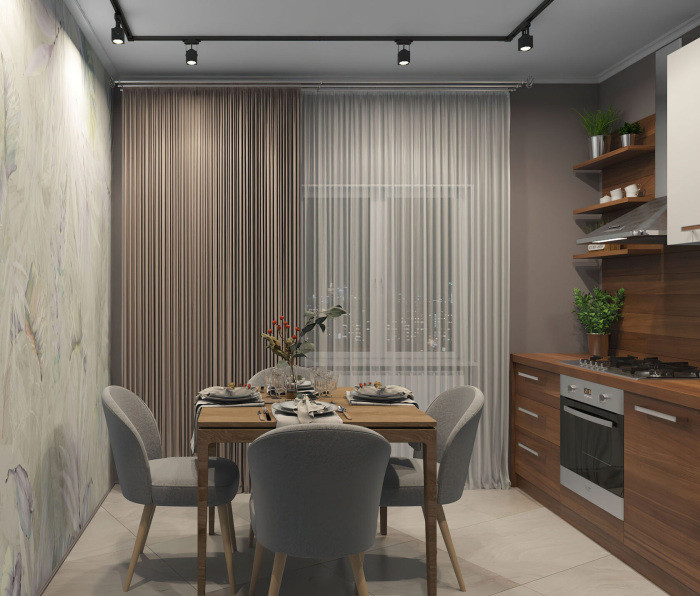 Шинопровод DK Track Black TR1001-BK Denkirs