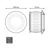 Точечный светильник Backlight BL094 Gauss