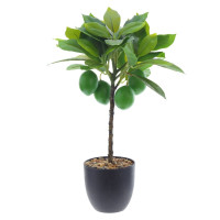 Дерево искусственное "Лимон", L24 W21 H40 см