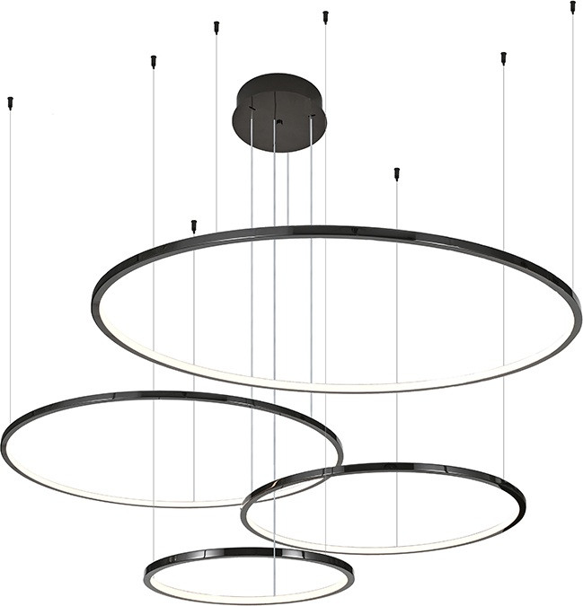 Подвесной светильник 15000 15104/S black glossy Newport