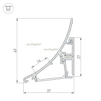 Профиль KARNIZ 021649 Arlight Профиль KARNIZ 021649 Arlight