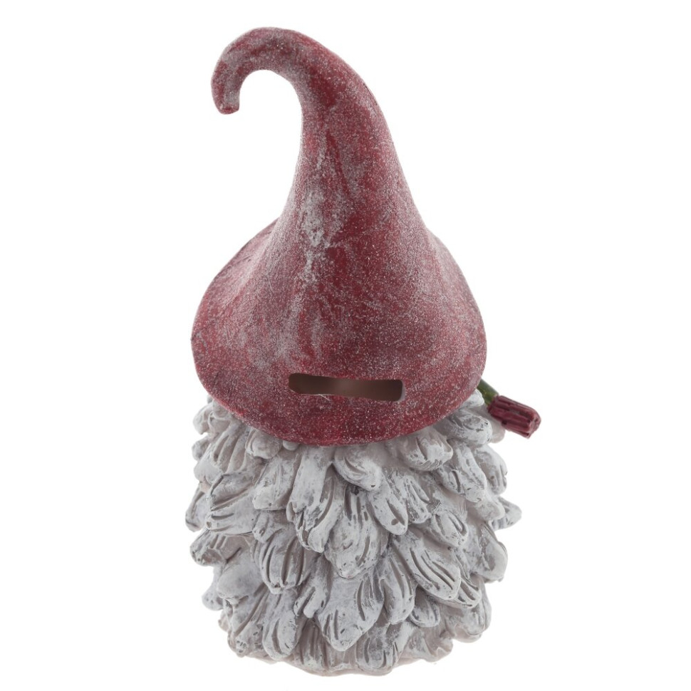 Копилка "Гном",  L9 W8 H16,5 см, 2в.