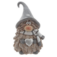 Копилка "Гном",  L9 W8 H16,5 см, 2в.