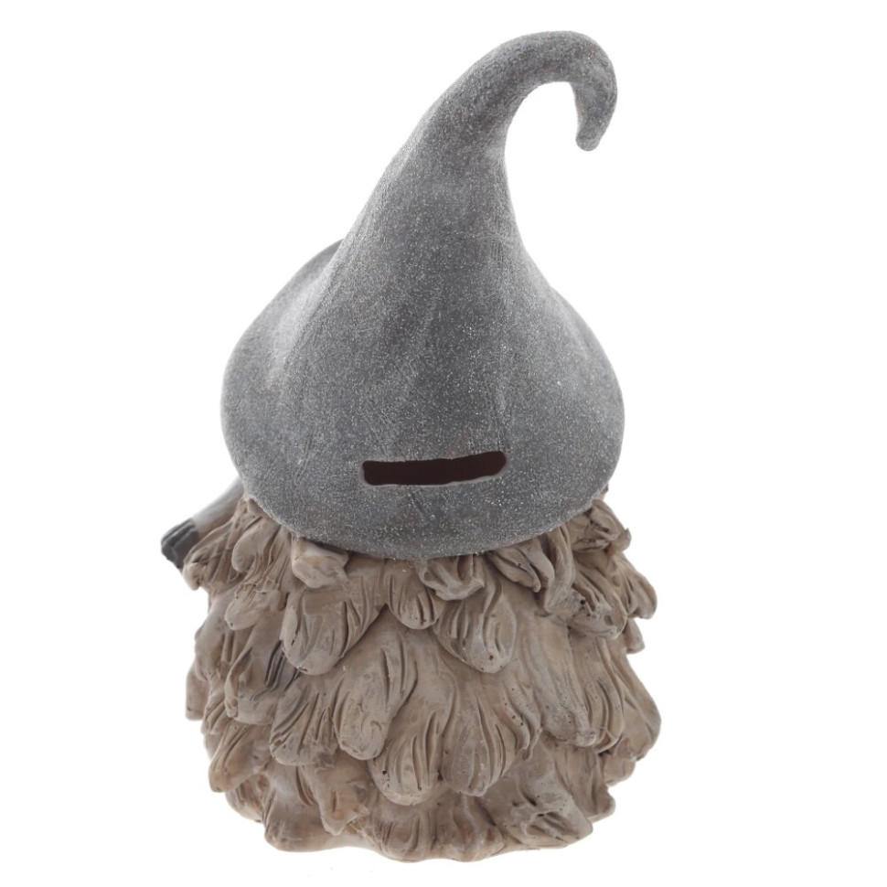 Копилка "Гном",  L9 W8 H16,5 см, 2в.