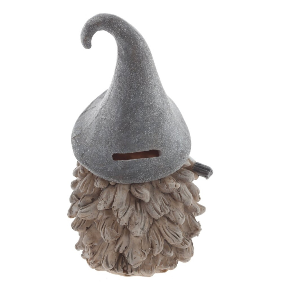 Копилка "Гном",  L9 W8 H16,5 см, 2в.