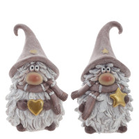 Копилка "Гном",  L9 W8 H16,5 см, 2в.