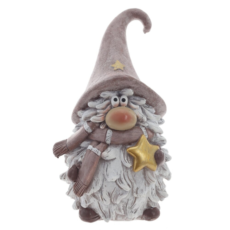 Копилка "Гном",  L9 W8 H16,5 см, 2в.