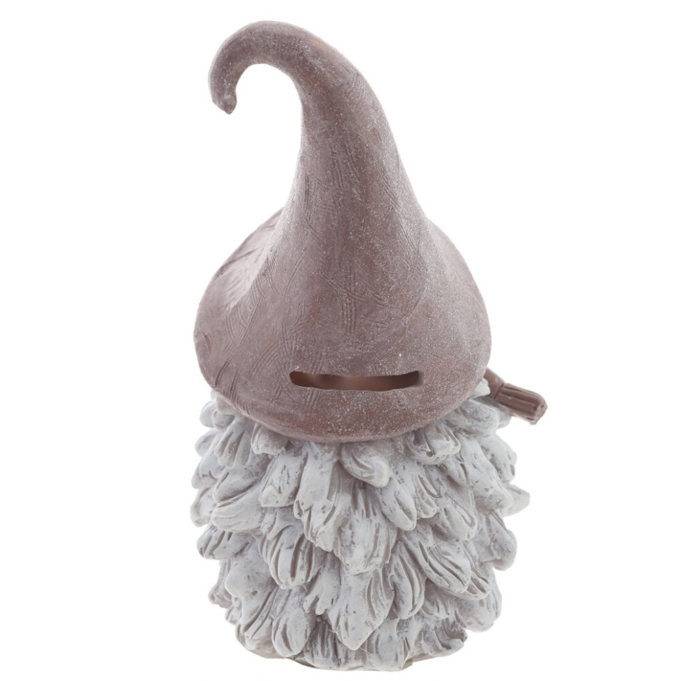 Копилка "Гном",  L9 W8 H16,5 см, 2в.