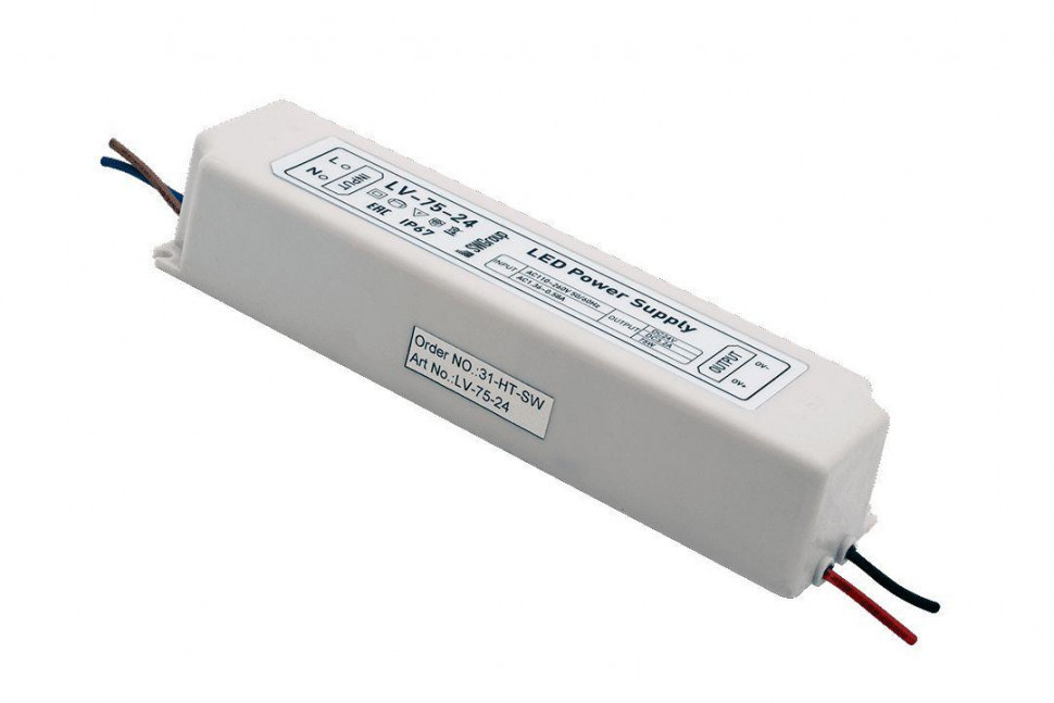 Блок питания SWG 24V 75W IP67 3,1A LV-75-24 000271