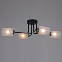 Потолочная люстра  70187-0.3-04 BK+CR Reluce