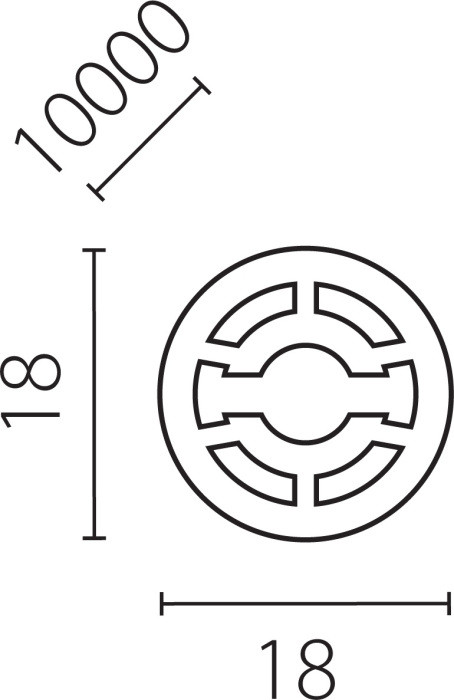 Профиль для светодиодной ленты Profiled 441810 Lightstar