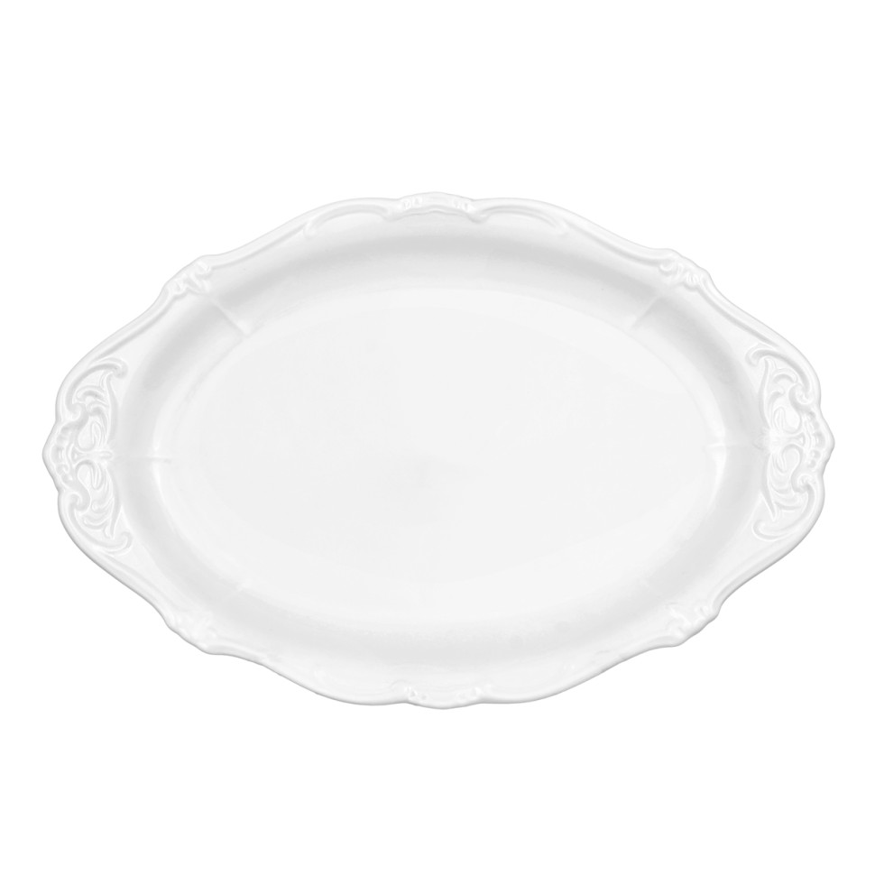 Блюдо овальное 28см."Недекорированный"