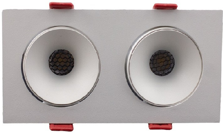 Точечный светильник  AM480-2 WH+WH 15,4W AM Group