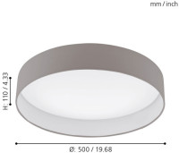 Потолочный светильник Palomaro 93952 Eglo Потолочный светильник Palomaro 93952 Eglo