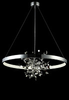 Подвесная люстра Crystal Lux GARDEN SPLED+4 D800 CHROME