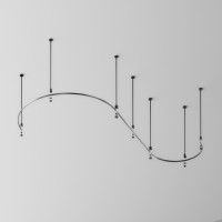 Шинопровод Busbar trunkings Flarity TRX154-2SR-D1200-B Maytoni