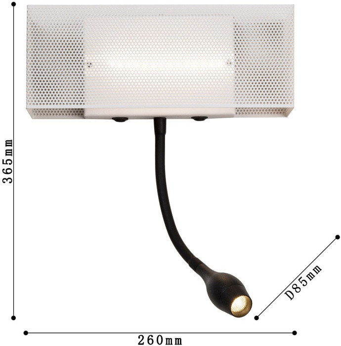 Настенный светильник Twin 4066-2W Favourite