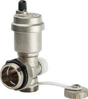 Автоматический воздухоотводчик Stout SMS 1000 1" с дренажным вентилем