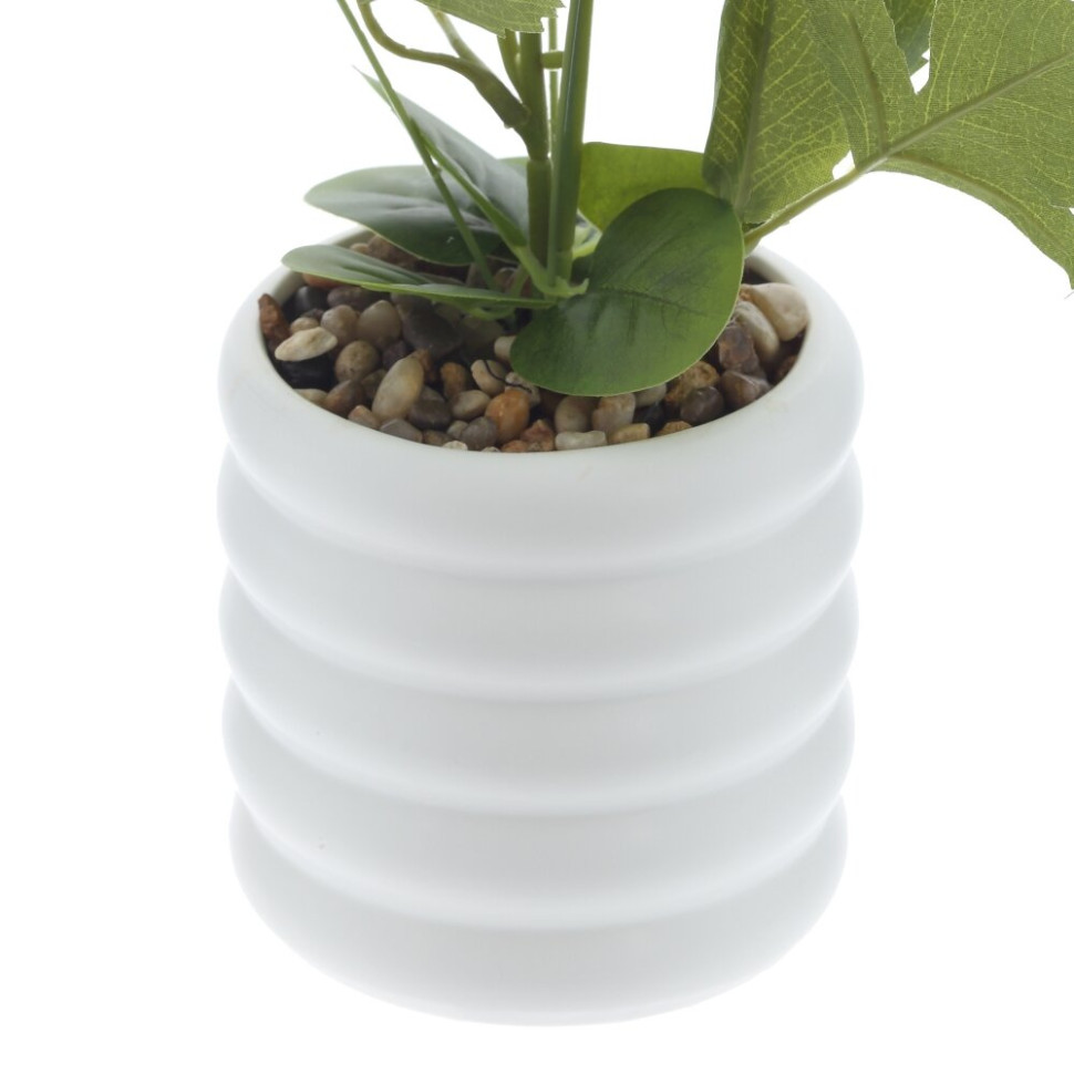 Цветочная композиция "Георгин", L20 W15 H41 см