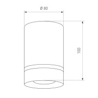 Точечный светильник Topper DLR021 9W 4200K черный матовый Elektrostandard