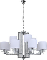 Подвесная люстра 35400 35408+4/C chrome без абажуров Newport