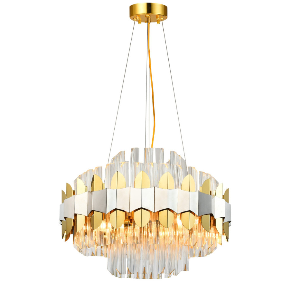 Подвесная люстра Skala SKALA 81435/8C BRASS SILVER Natali Kovaltseva