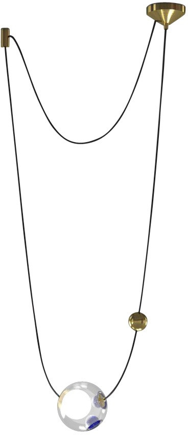 Подвесной светильник 10227P 10227P/A1 gold DeLight Collection