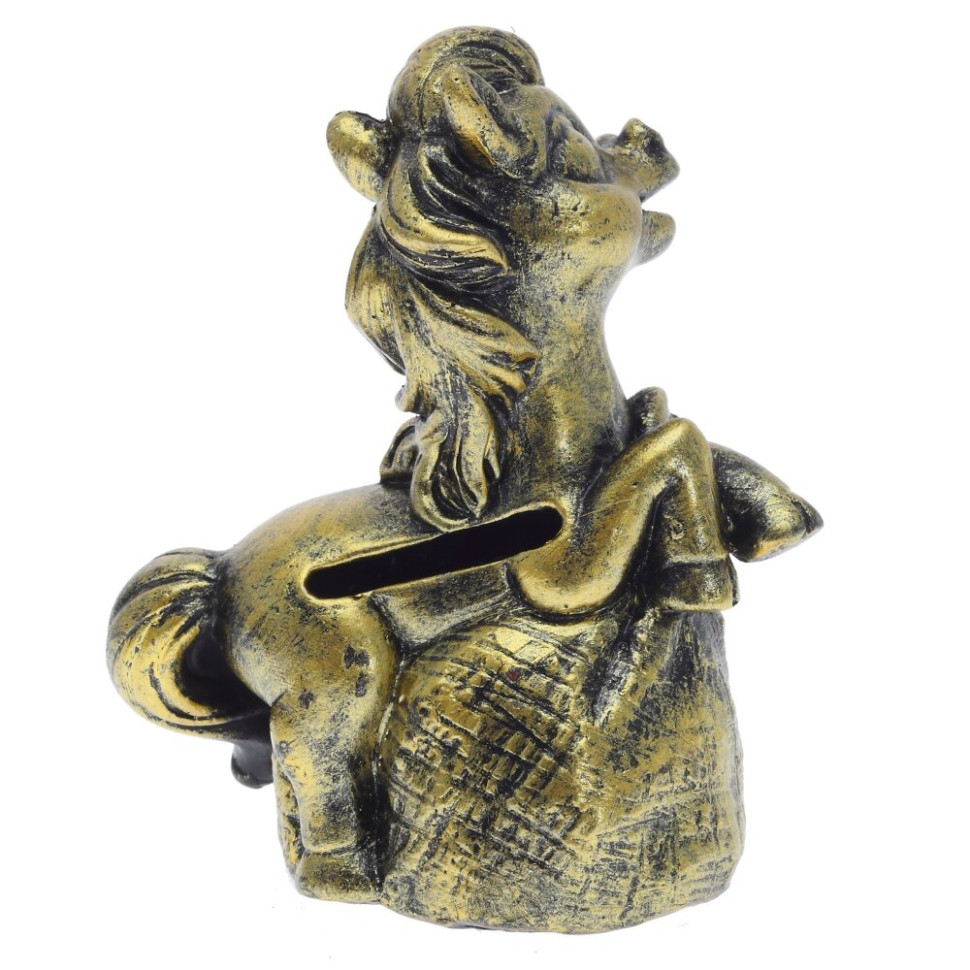 Копилка "Лошадь", L7 W5 H10 см, 4в.