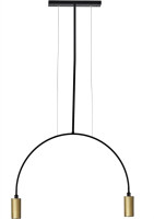 Подвесной светильник Saga S111018/2Brass Donolux Подвесной светильник Saga S111018/2Brass Donolux