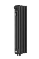 Стальной трубчатый радиатор Kohr Heim 3057/04 секции H01 с нижним подключением черный