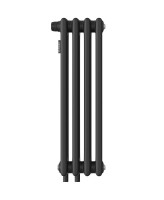 Стальной трубчатый радиатор Kohr Heim 3057/04 секции H01 с нижним подключением черный