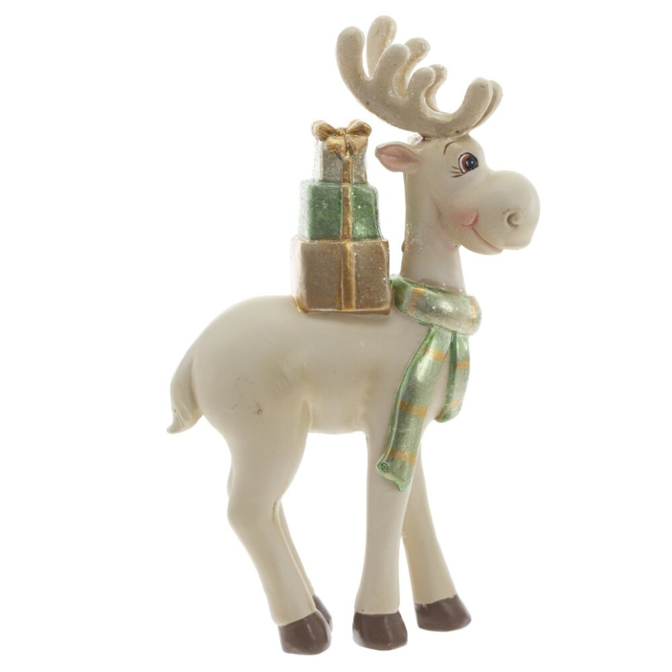 Фигурка декоративная "Олень",  L8,5 W4,5 H16 см, 2в.