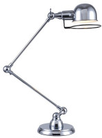 Офисная настольная лампа Table Lamp KM037T-1S chrome DeLight Collection Офисная настольная лампа Table Lamp KM037T-1S chrome DeLight Collection