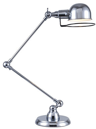 Офисная настольная лампа Table Lamp KM037T-1S chrome DeLight Collection