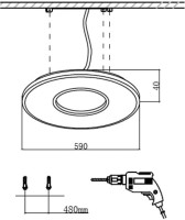 Потолочный светильник Altair 7718/52L Sonex Потолочный светильник Altair 7718/52L Sonex