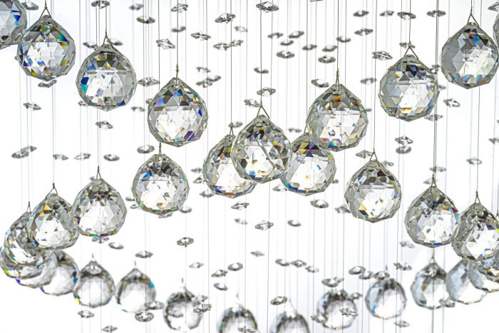 Потолочная люстра Tesoro Nickel Tesoro H 1.4.55.105 N Dio D'Arte