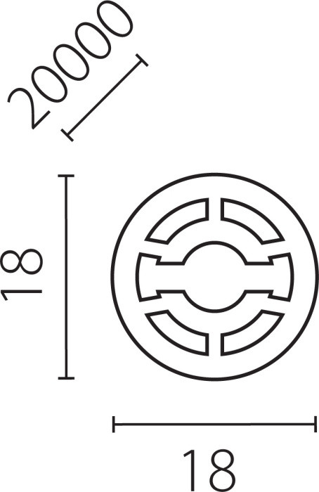 Профиль для светодиодной ленты Profiled 441820 Lightstar